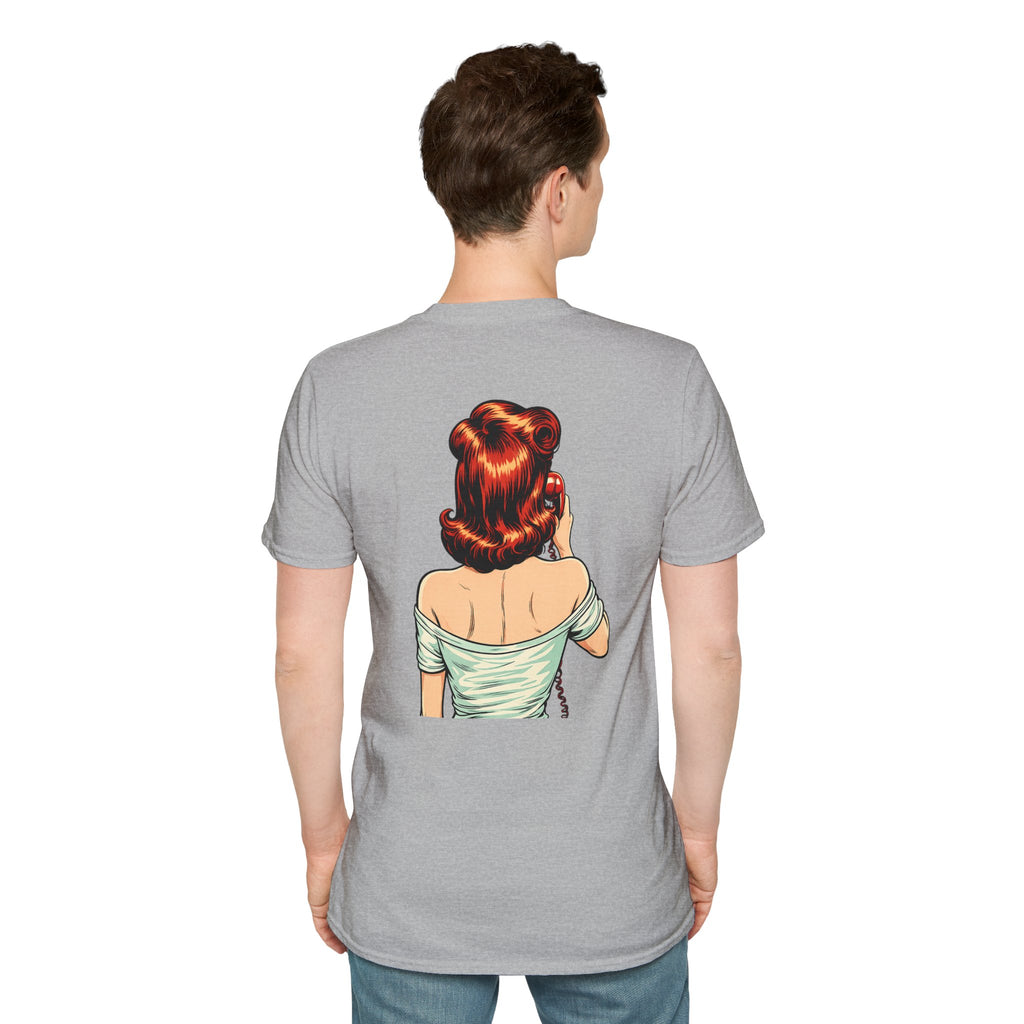 Retro Pinup Girl Pop Art T-Shirt | Vintage Comic Style Tee