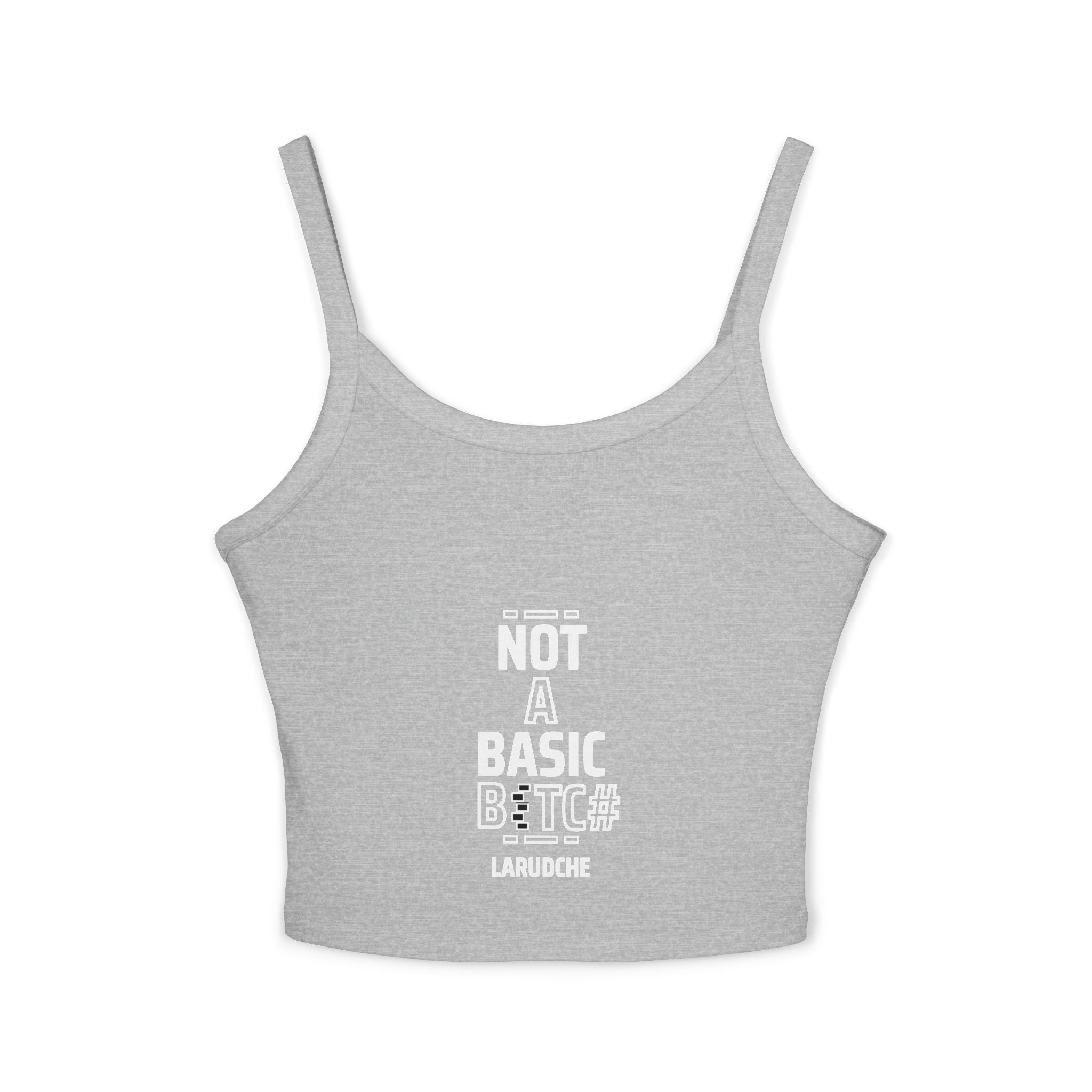 Not A Basic Bitch tank top | Women's Spaghetti Strap Tank