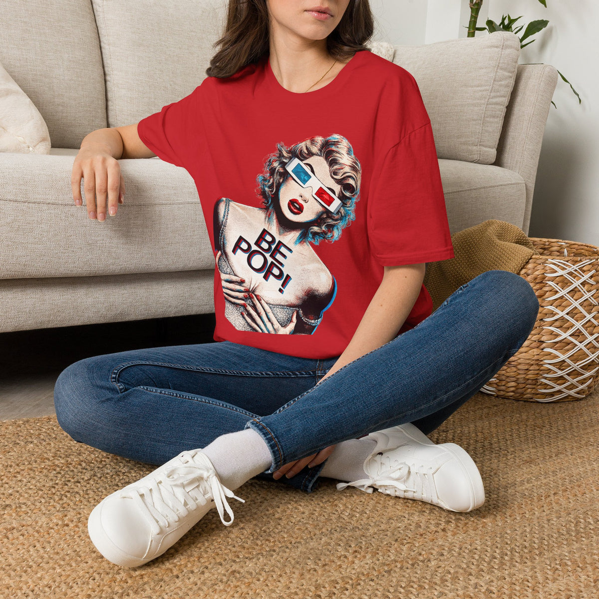 Pop Art Marilyn Monroe T-Shirt | Retro Pinup Illustration