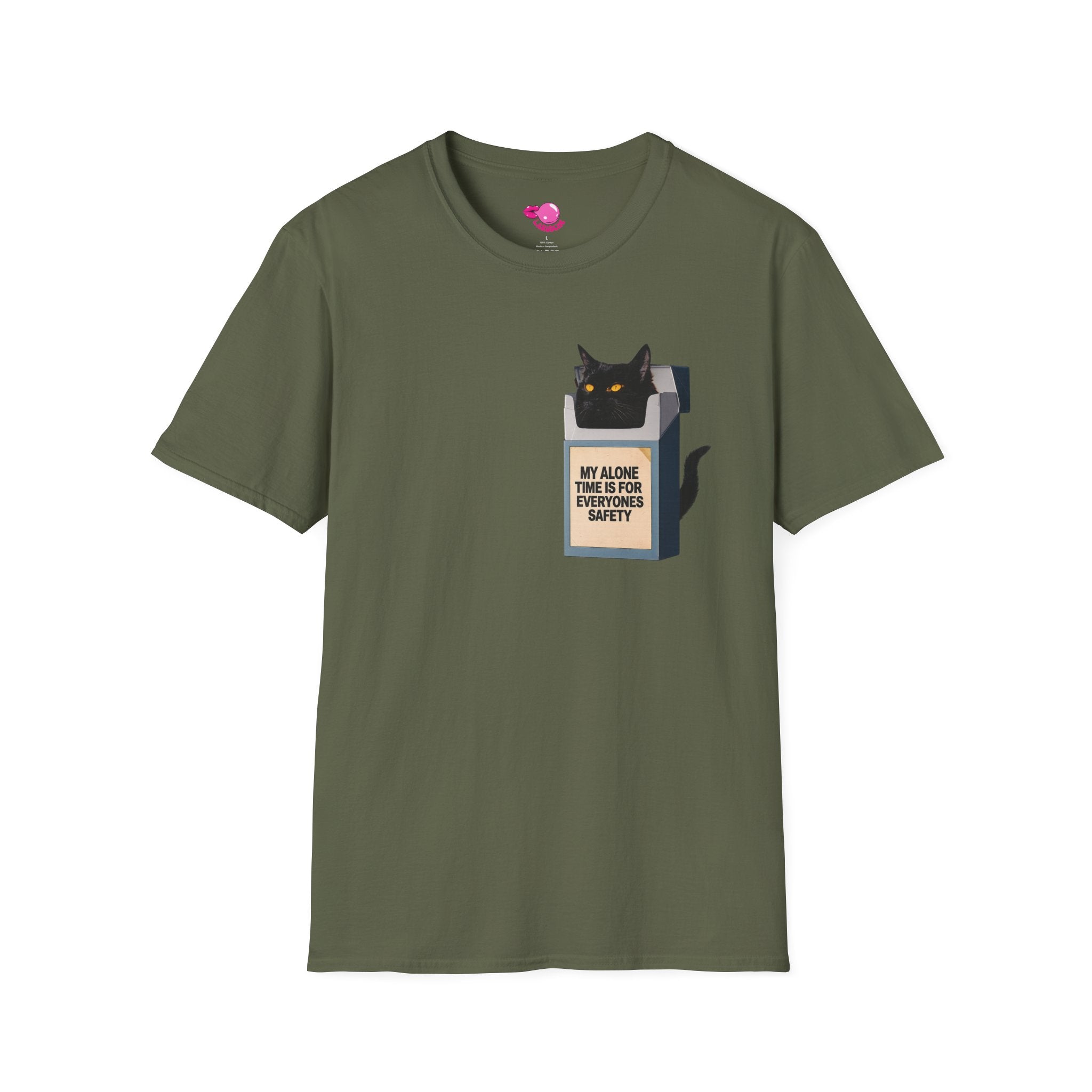 My Alone Time Is For Everyone's Safety T-Shirt | Cat Lover Tee