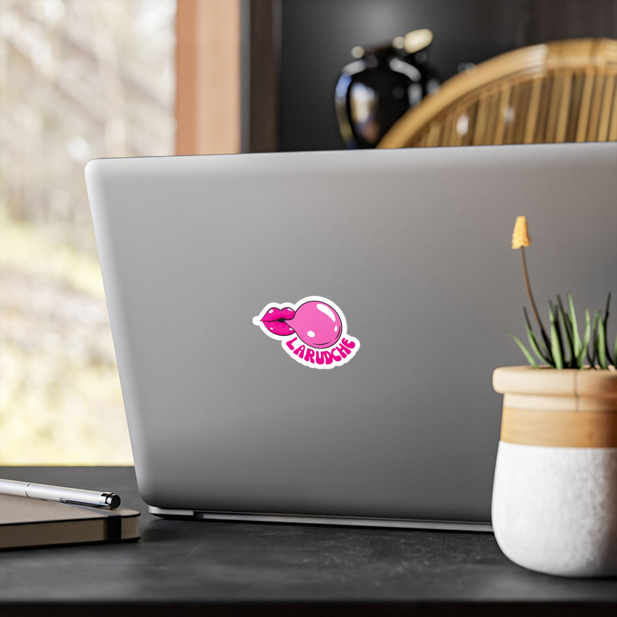 LaRudche Logo Vinyl Decal | Cute Sticker