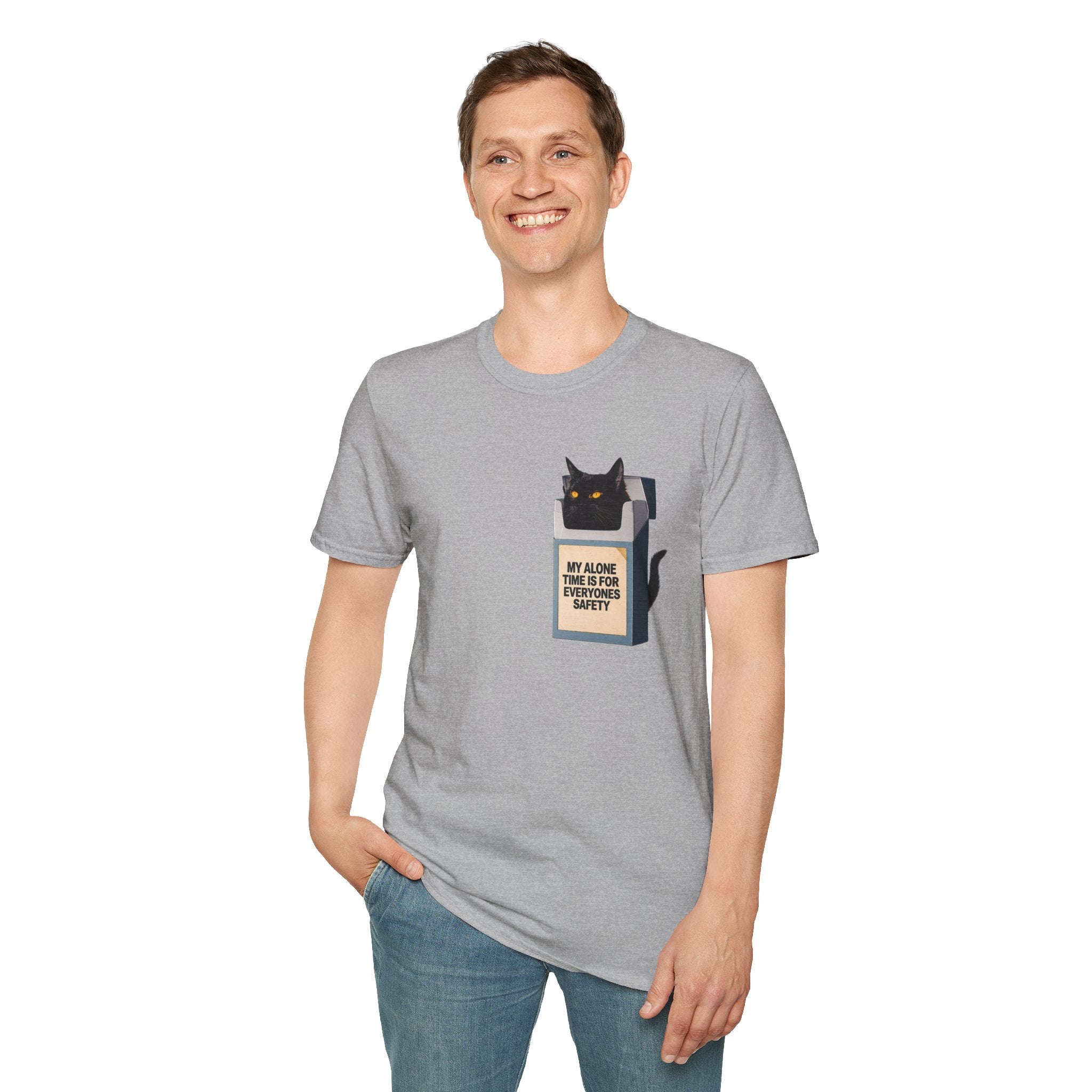 My Alone Time Is For Everyone's Safety T-Shirt | Cat Lover Tee