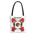 Scorpio Pinup Moon Tote Bag | Zodiac Astrology Illustration
