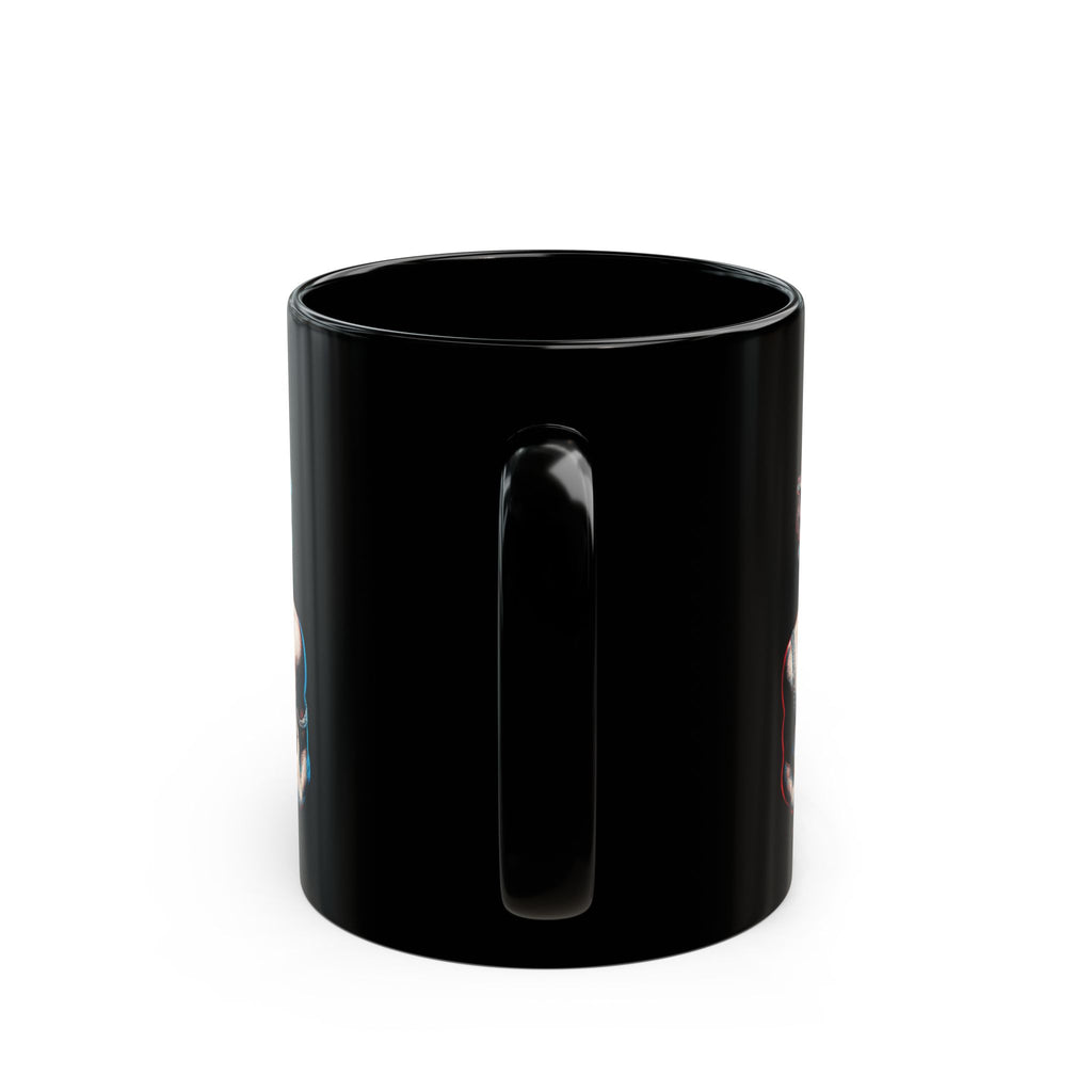 Be Pop Pinup Mug | Black Ceramic Coffee Cup