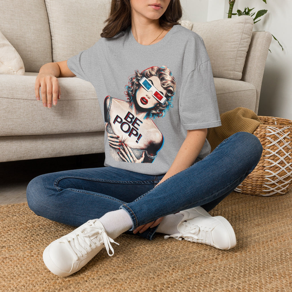 Pop Art Marilyn Monroe T-Shirt | Retro Pinup Illustration