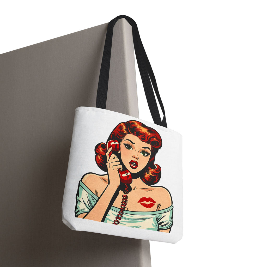 Retro Pop Art Pin Up Tote