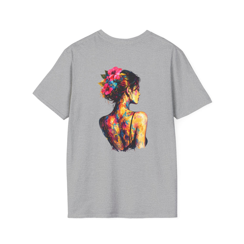 Pop Art Flower T-Shirt | Pop Art Woman, Tropical Flowers