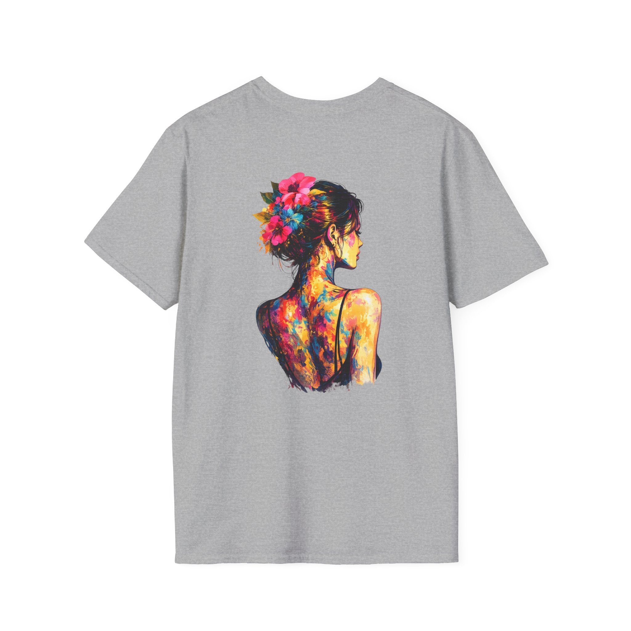 Pop Art Flower T-Shirt | Pop Art Woman, Tropical Flowers