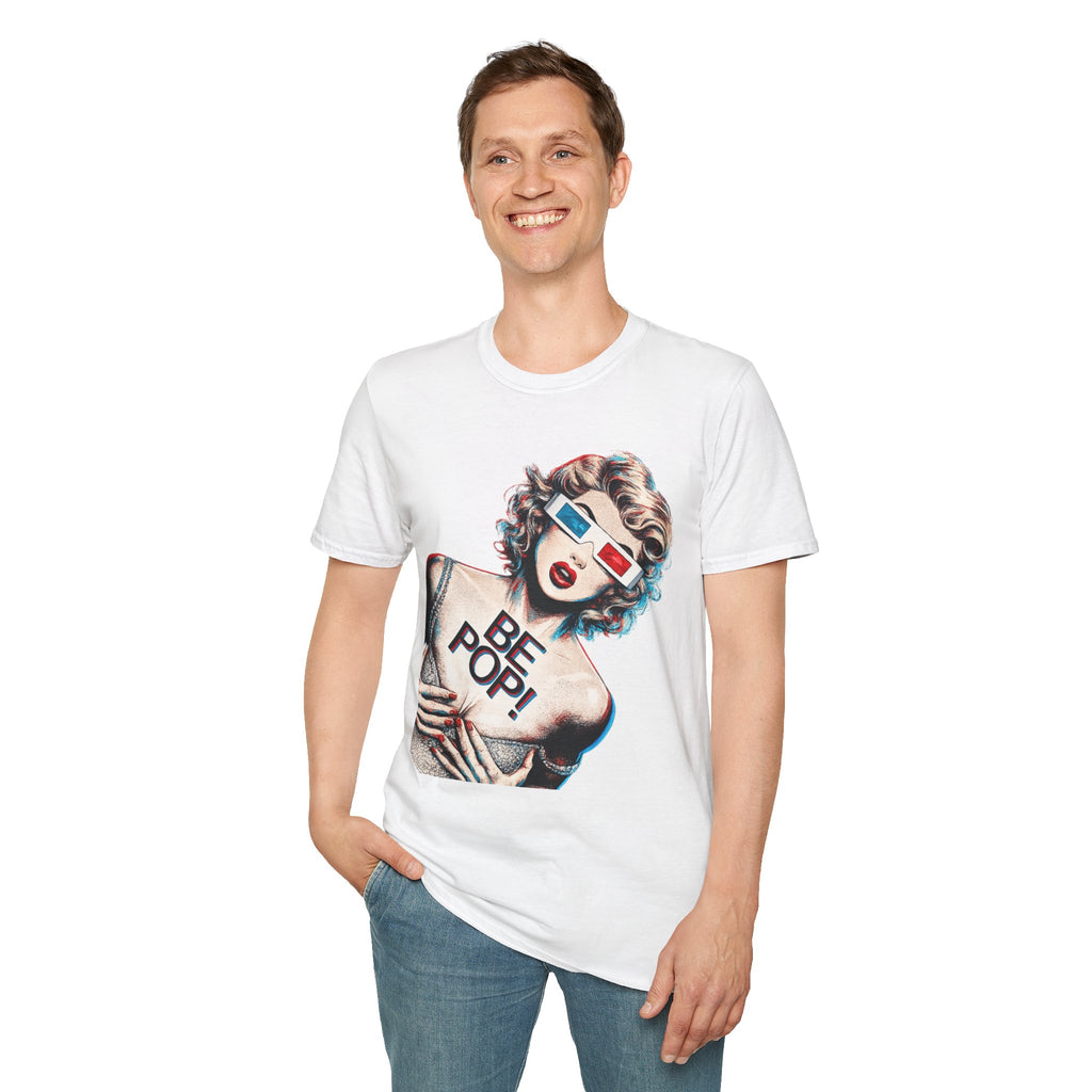 Pop Art Marilyn Monroe T-Shirt | Retro Pinup Illustration