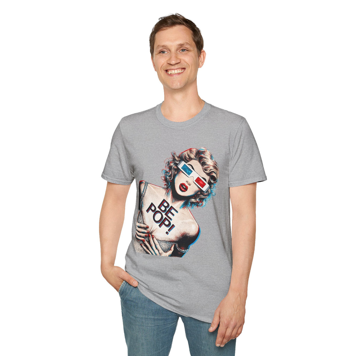 Pop Art Marilyn Monroe T-Shirt | Retro Pinup Illustration