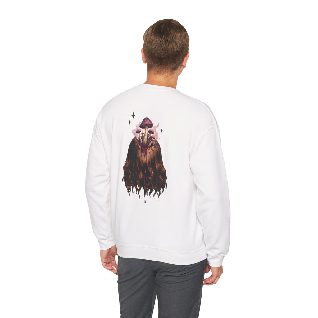 Mushroom Awakeness sweatshirt | Portrait Art, Mystic Tears