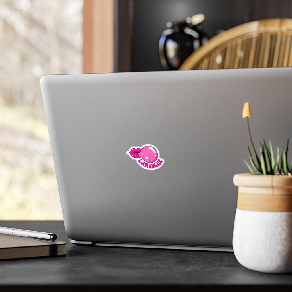 LaRudche Logo Vinyl Decal | Cute Sticker
